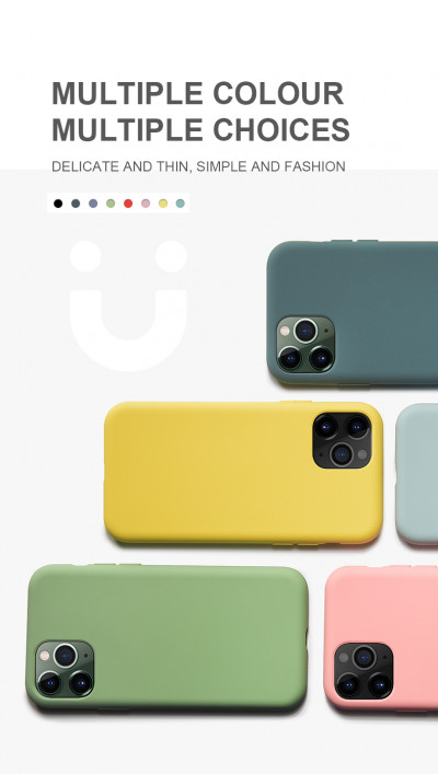 ТПУ накладка Silky Full Cover для iPhone 11 Pro Max — eCase