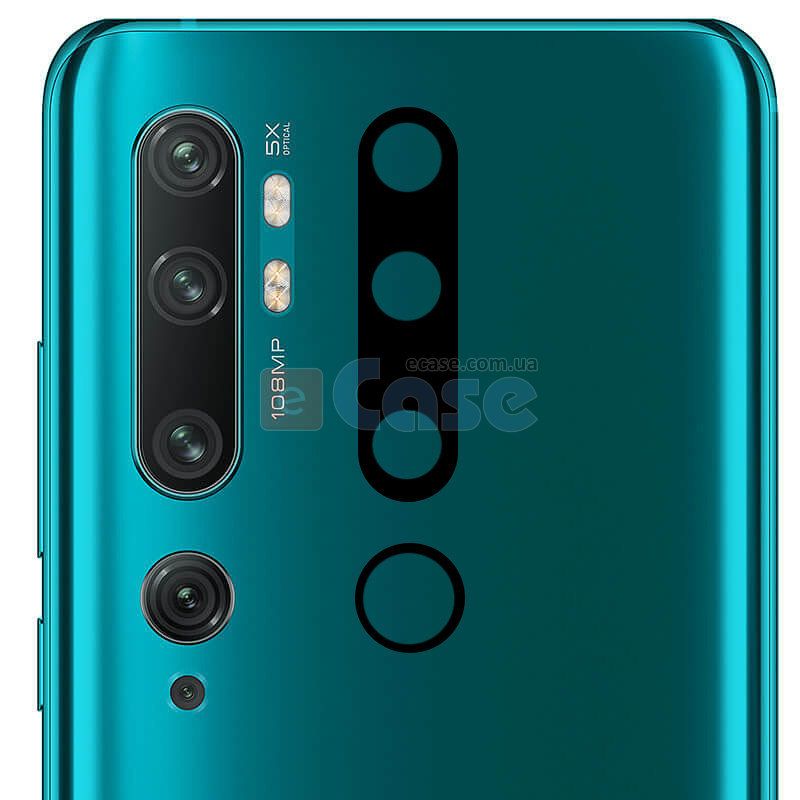 Защитное стекло (гибкое) для камеры Xiaomi Mi Note 10 фото 1 — eCase