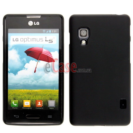 TPU накладка для LG E455 Optimus L5 II Dual (матовый, однотонный) фото 1 — eCase