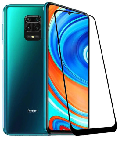 Захисне скло Full Glue Color для Xiaomi Redmi Note 9S — eCase