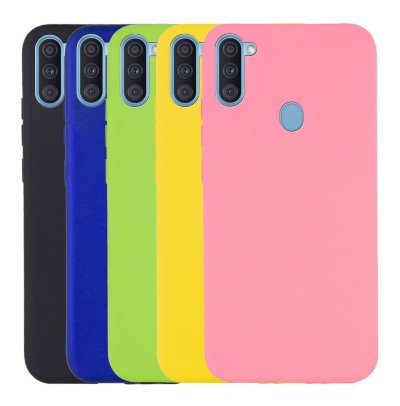 ТПУ накладка Silky Full Cover для Samsung Galaxy M11 — eCase