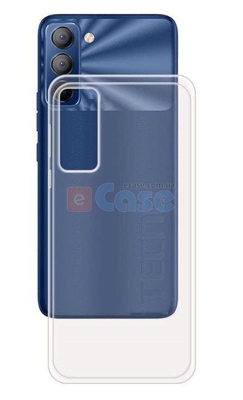 Силіконовий чохол для Tecno Pop 5 LTE (Crystal Clear) фото 1 — eCase