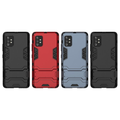 Захисний чохол з ТПУ бампером для Samsung Galaxy A52 (з підставкою) — eCase