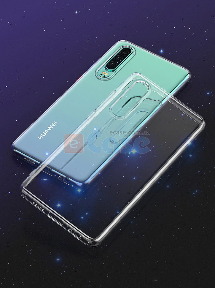 Прозрачная ТПУ накладка для Huawei P30 (Crystal Clear) фото 1 — eCase
