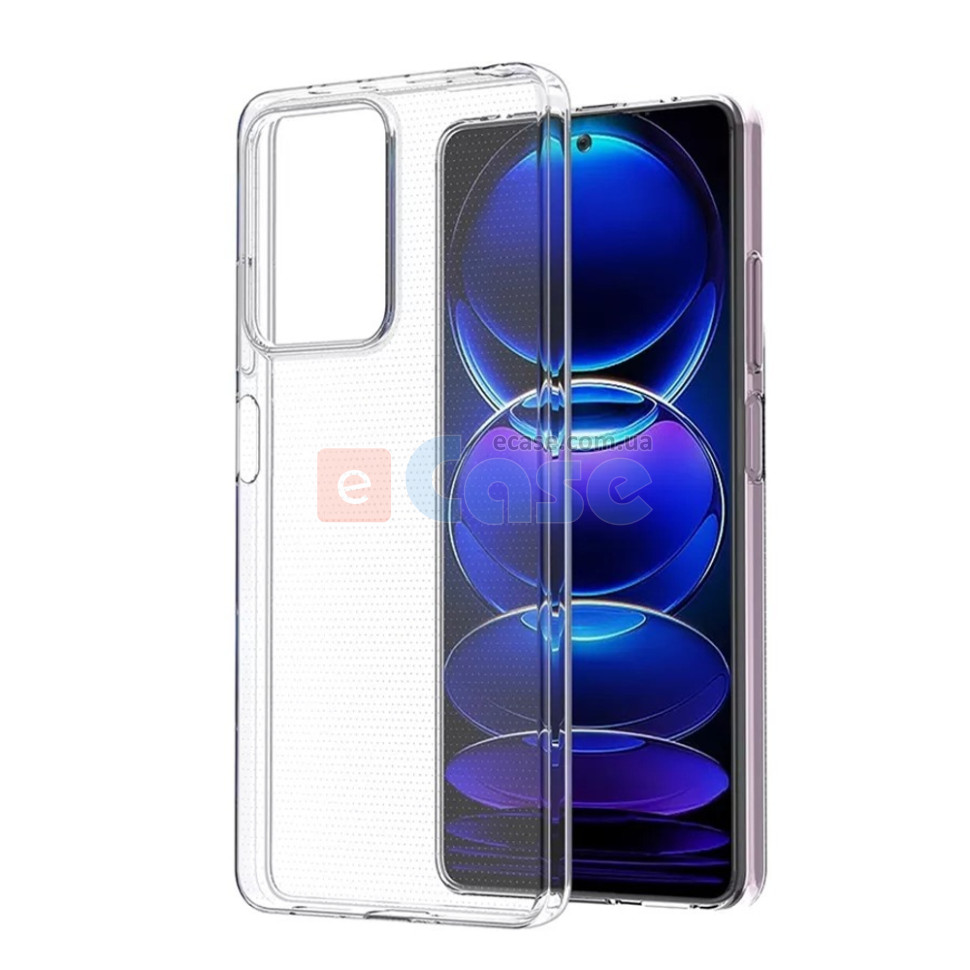 Прозрачная ТПУ накладка для Xiaomi Redmi 12 EXELINE Crystal (Strong 0,5мм) фото 1 — eCase