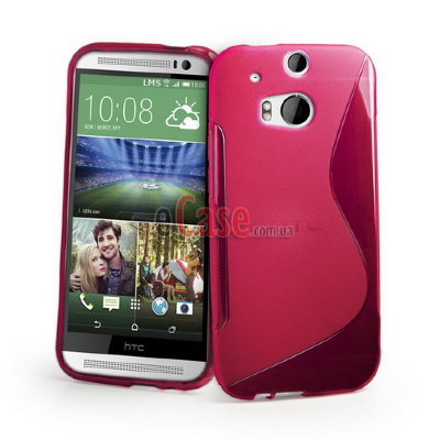 TPU накладка S-Case для HTC One M8 Dual Sim — eCase
