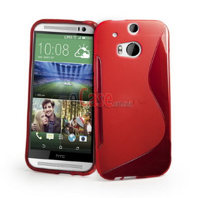 TPU накладка S-Case для HTC One M8 Dual Sim — eCase