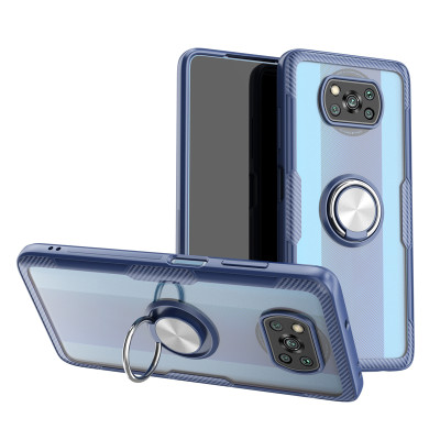 Чехол Crystal Ring для Xiaomi Poco X3 Pro — eCase