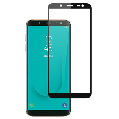Защитное стекло Full Glue Color для Samsung J600 Galaxy J6 2018 — eCase