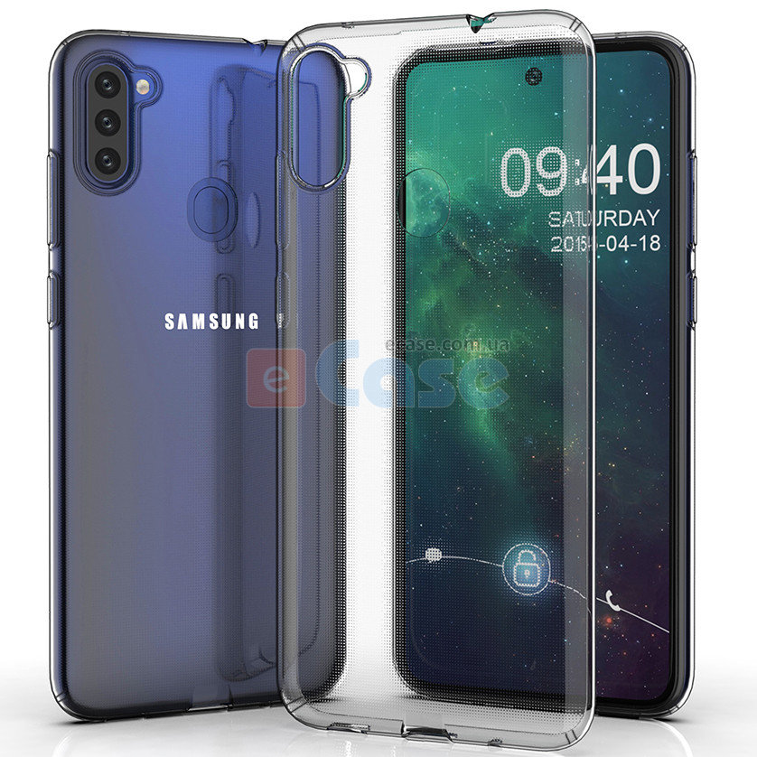 ТПУ чехол (прозрачный) Transparent для Samsung Galaxy M11 фото 1 — eCase