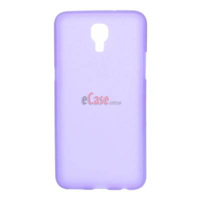 TPU накладка для LG X screen (матовый, однотонный) — eCase