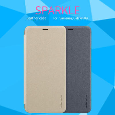 Чохол (книжка) Nillkin Sparkle Series для Samsung A605 Galaxy A6 Plus 2018 — eCase