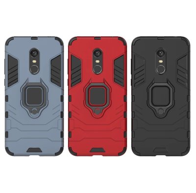 Ударостійка накладка з підставкою і TPU бампером для Xiaomi Redmi 5 Plus — eCase