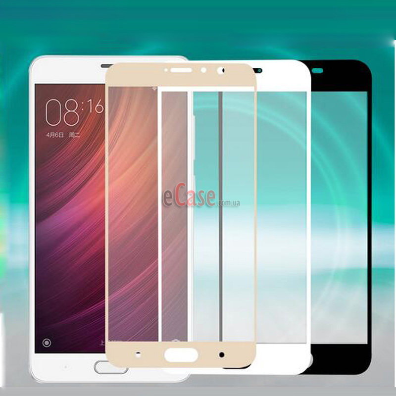 Захисне скло для Xiaomi Redmi 3X (Tempered Glass Frame 2,5 D) з рамкою фото 1 — eCase