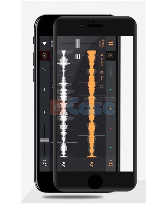 Защитное стекло 3D Full-screen Color Frame для iPhone SE 2020 фото 1 — eCase