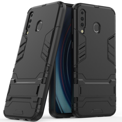 Защитный чехол с ТПУ бампером для Samsung Galaxy A40s (c подставкой) — eCase