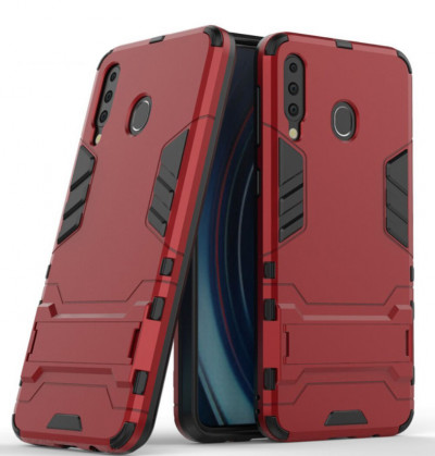 Защитный чехол с ТПУ бампером для Samsung Galaxy A40s (c подставкой) — eCase