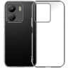 Прозрачная ТПУ накладка для Xiaomi Redmi 13C EXELINE Crystal (Strong 0,5мм) фото 1 — eCase