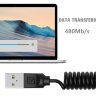 USB кабель Remax Radiance Pro Spring RC-117a (Type-C) фото 5 — eCase