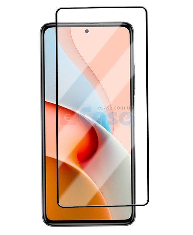 Защитное стекло 5D (на весь экран) с цветной рамкой для Xiaomi Poco F3 фото 1 — eCase