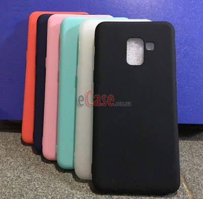 TPU накладка Matte для Samsung Galaxy A8 2018 A530F (однотонная) — eCase