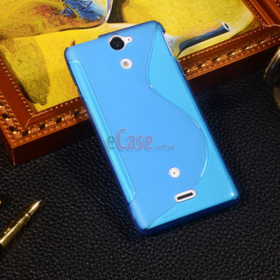 TPU накладка S-Case для Sony Xperia V LT25i &mdash; eCase