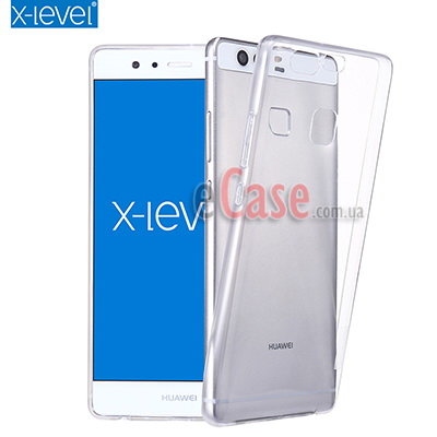 ТПУ накладка (прозрачная) X-level Antislip для Huawei P9 — eCase
