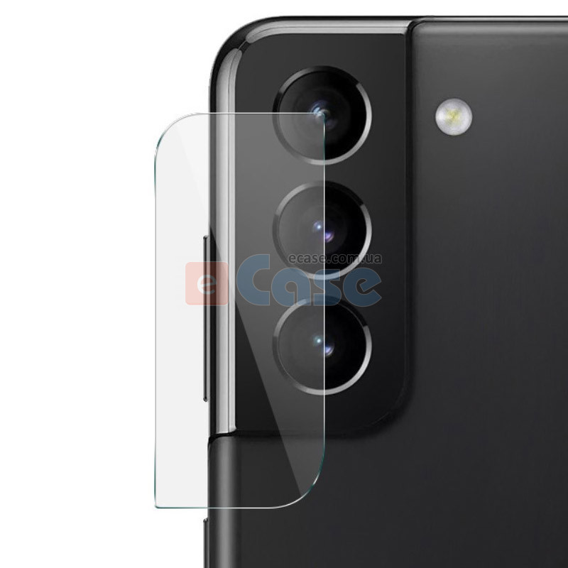 Гибкое защитное стекло для камеры Samsung Galaxy S21 (прозрачное) фото 1 — eCase