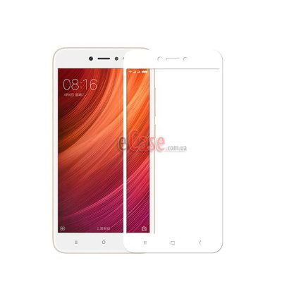 Защитное стекло для Xiaomi Redmi Y1 Lite (Tempered Glass Frame 2,5D) с рамкой — eCase