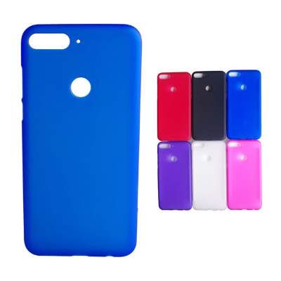 TPU накладка для Huawei Y7 Prime 2018 (матовый, однотонный) — eCase