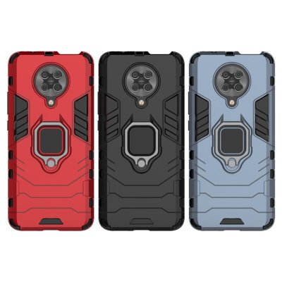 Ударостійка накладка з підставкою і TPU бампером для Xiaomi Redmi K30 Pro — eCase