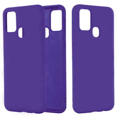 ТПУ накладка Silky Full Cover для Samsung Galaxy A21s A217F — eCase