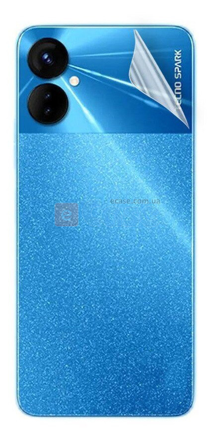 Гидрогелевая пленка на камеру и заднюю панель HD Clear для Tecno Spark 9 Pro фото 1 — eCase