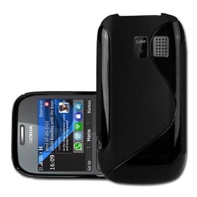 TPU накладка S-Case для Nokia Asha 302 — eCase