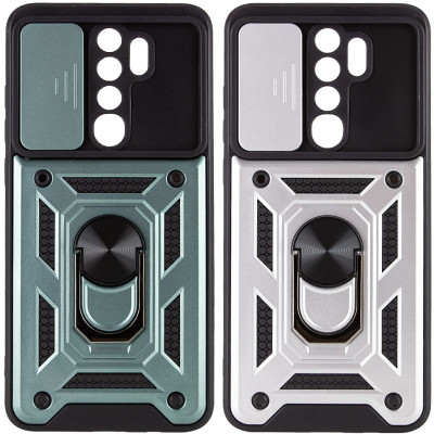 TPU+PC чехол Kvadratic Ring Gate для Xiaomi Redmi Note 8 Pro — eCase