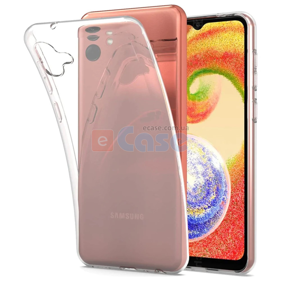 Прозора ТПУ накладка для Samsung Galaxy A05 EXELINE Crystal (Strong 0,5 мм) фото 1 — eCase