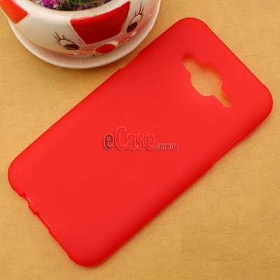 TPU накладка для Samsung J500H Galaxy J5 (матовый, однотонный) — eCase