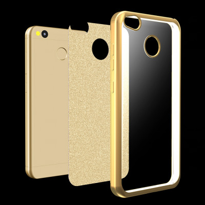 ТПУ накладка Electroplating Sparkle для Xiaomi Redmi 4A — eCase