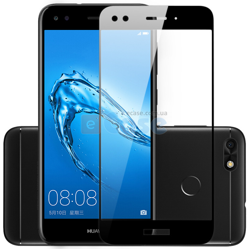 Захисне скло Full Glue Color для Huawei Nova Lite 2017 фото 1 — eCase
