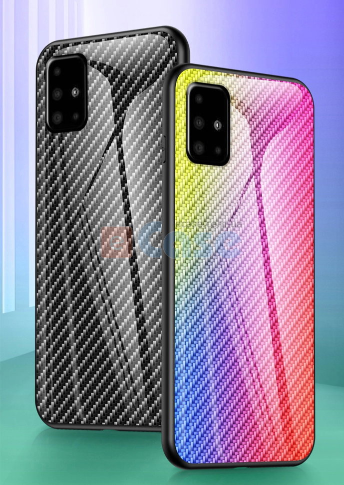 Накладка TPU + Glass Knitting для Samsung Galaxy A51 (A515F) фото 1 — eCase