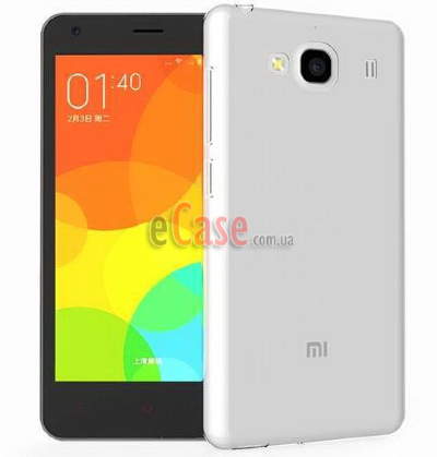 Прозора ТПУ накладка для Xiaomi Redmi 2 (Crystal Clear) — eCase
