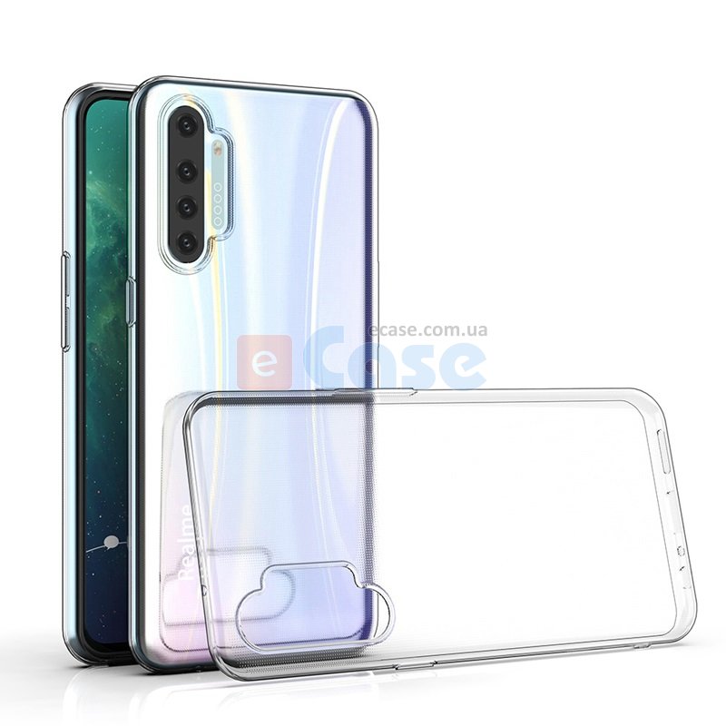 Силиконовый чехол для Realme XT (Crystal Clear) фото 1 — eCase