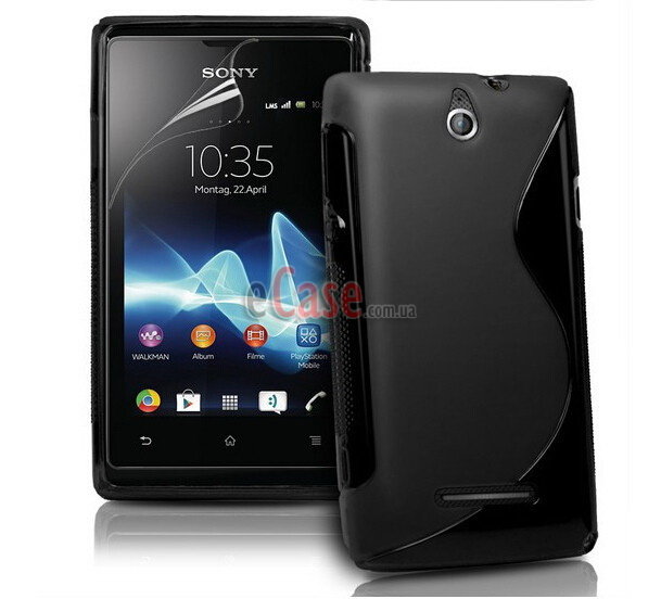 TPU накладка S-Case для Sony Xperia E (C1505) фото 1 — eCase