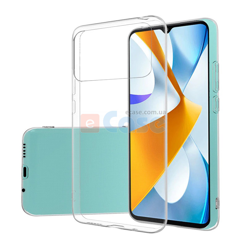 Прозорий TPU чохол Start 1.5 мм для Xiaomi Poco C40 фото 1 — eCase