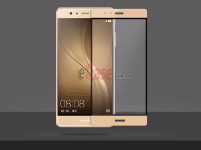 Захисне скло для Huawei P9 (Tempered Glass Frame 2,5 D) з рамкою — eCase