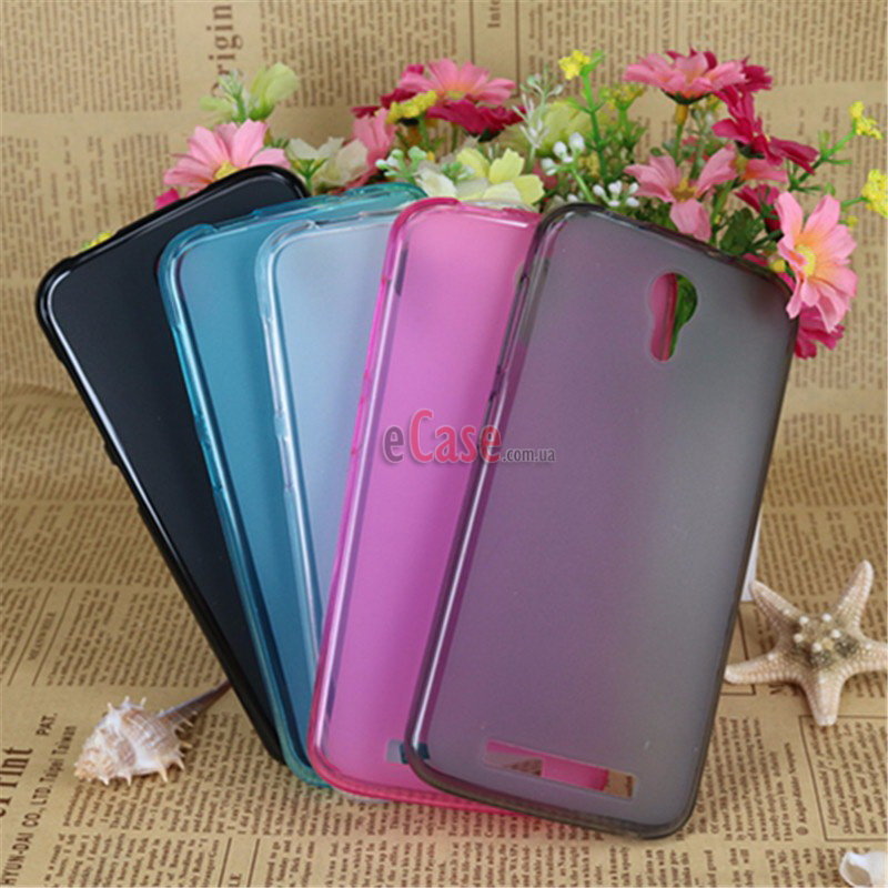 TPU накладка для Doogee Y100 pro (матовый, однотонный) фото 1 — eCase