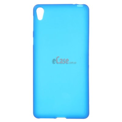 TPU накладка для Sony Xperia E5 (матовый, однотонный) — eCase