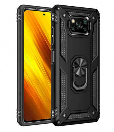 TPU+PC чехол Kvadratic для Xiaomi Poco X3 — eCase