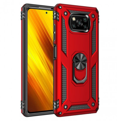 TPU+PC чехол Kvadratic для Xiaomi Poco X3 — eCase