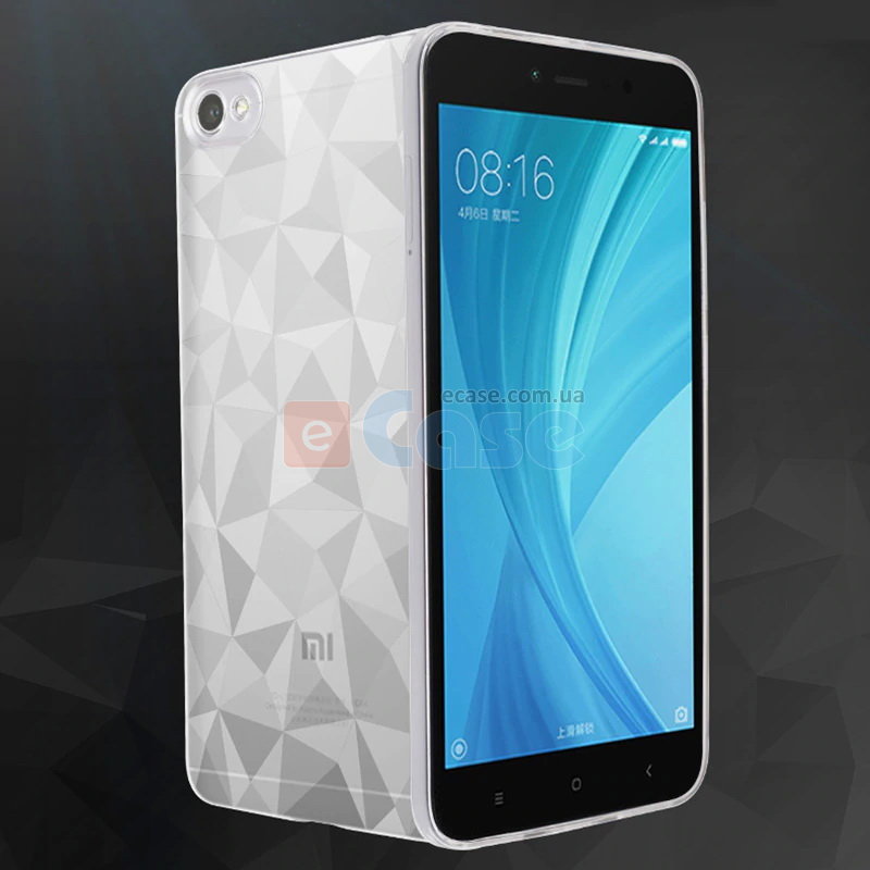 ТПУ накладка Rombs (прозрачная) для Xiaomi Redmi Go фото 1 — eCase